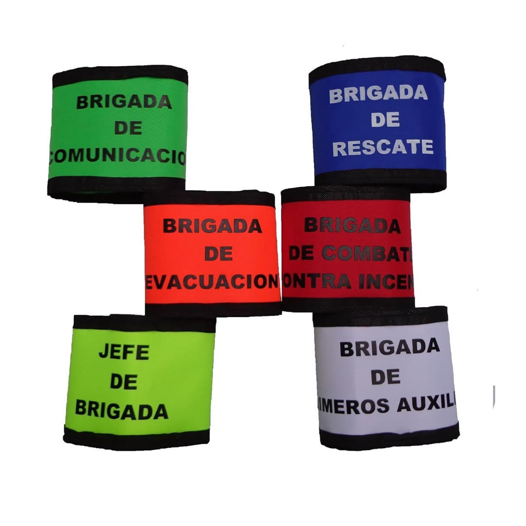 Brazaletes de Brigada con Velcro