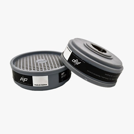 Cartucho AP contra vapores orgánicos. Modelo D-101.(VO)