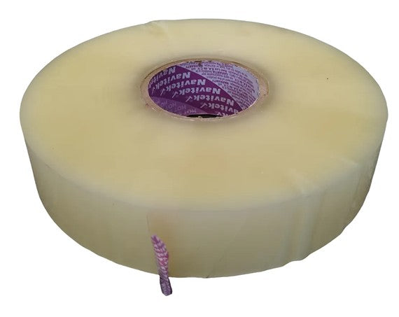 Cinta de empaque Transparente Hotmelt 500 3". 72mmx910 metros