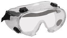 Goggle de PVC con ventilación indirecta.