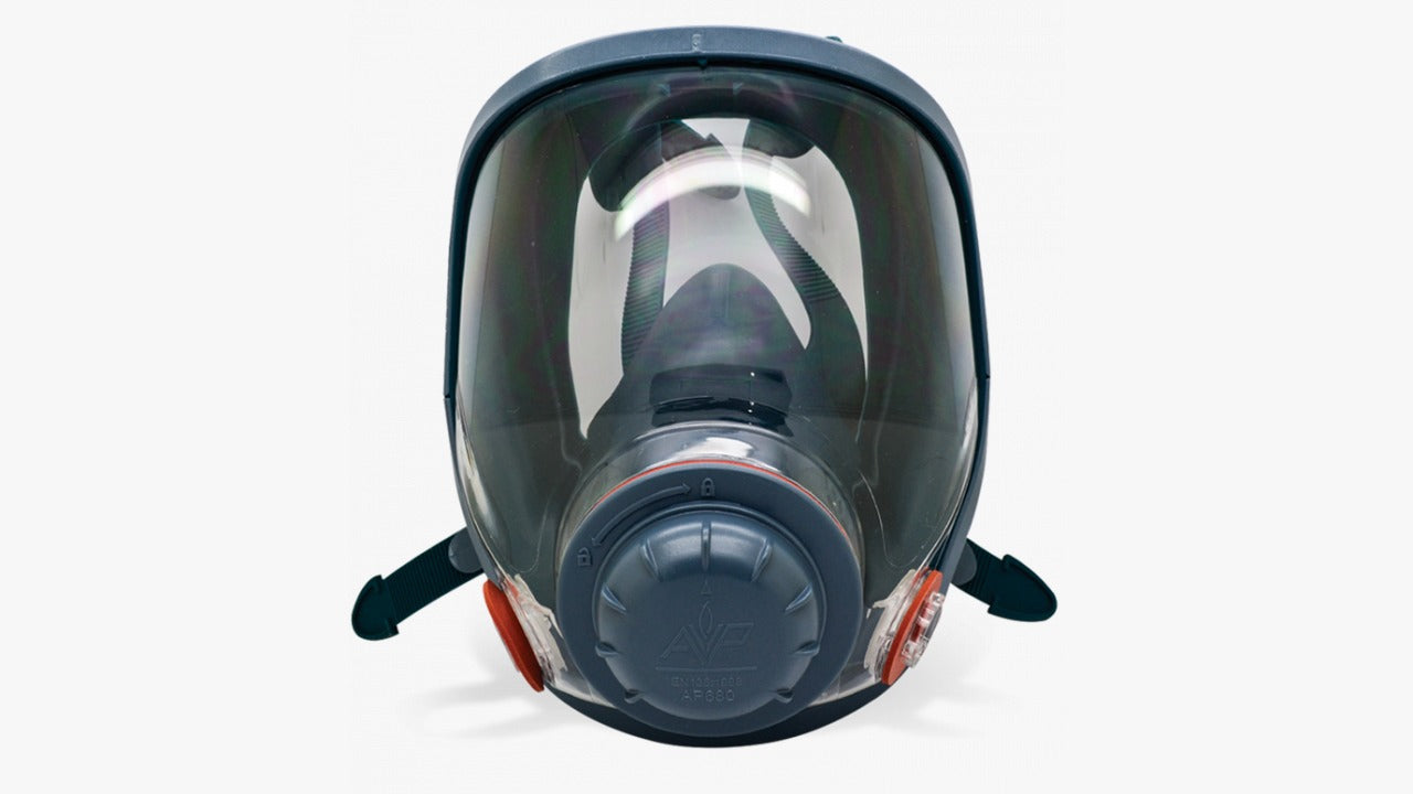Máscara AP cara completa (Full Face) de policarbonato y silicón. Modelo 1601