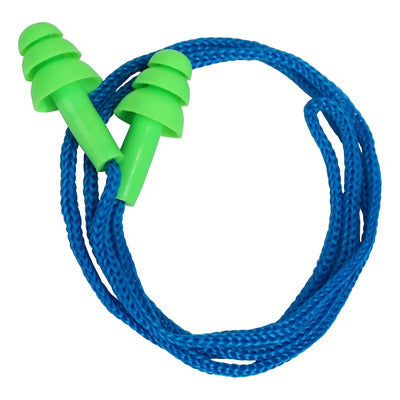 Tapon auditivo reusable con cordón