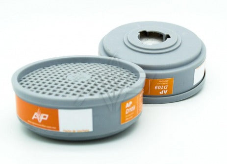 Cartucho AP contra mercurio, gas/cloro. Modelo D-109.