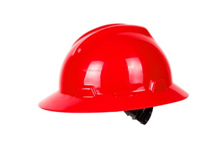 Casco de protección INFRA. Tipo ala ancha con suspensión de ajuste de matraca.