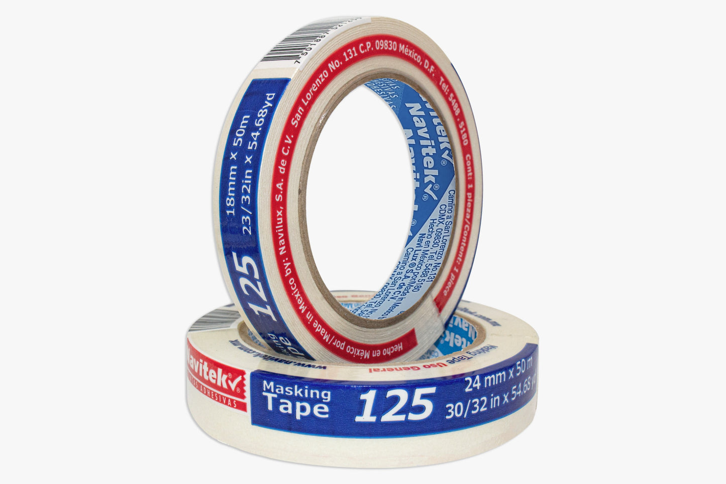 Cinta Masking Tape 125 Uso General 24mm