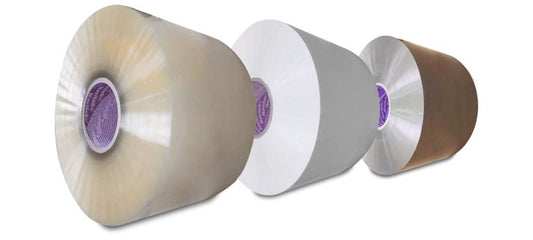 Cinta de empaque Transparente. Hotmelt 500 6". 144mmx910 metros