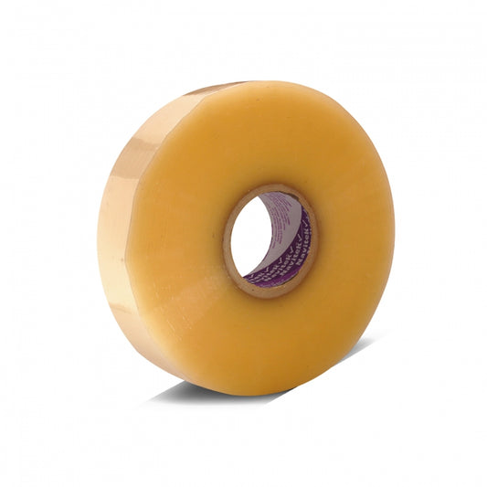 Cinta de empaque Transparente. Hotmelt 500 2". 48mmx910 metros