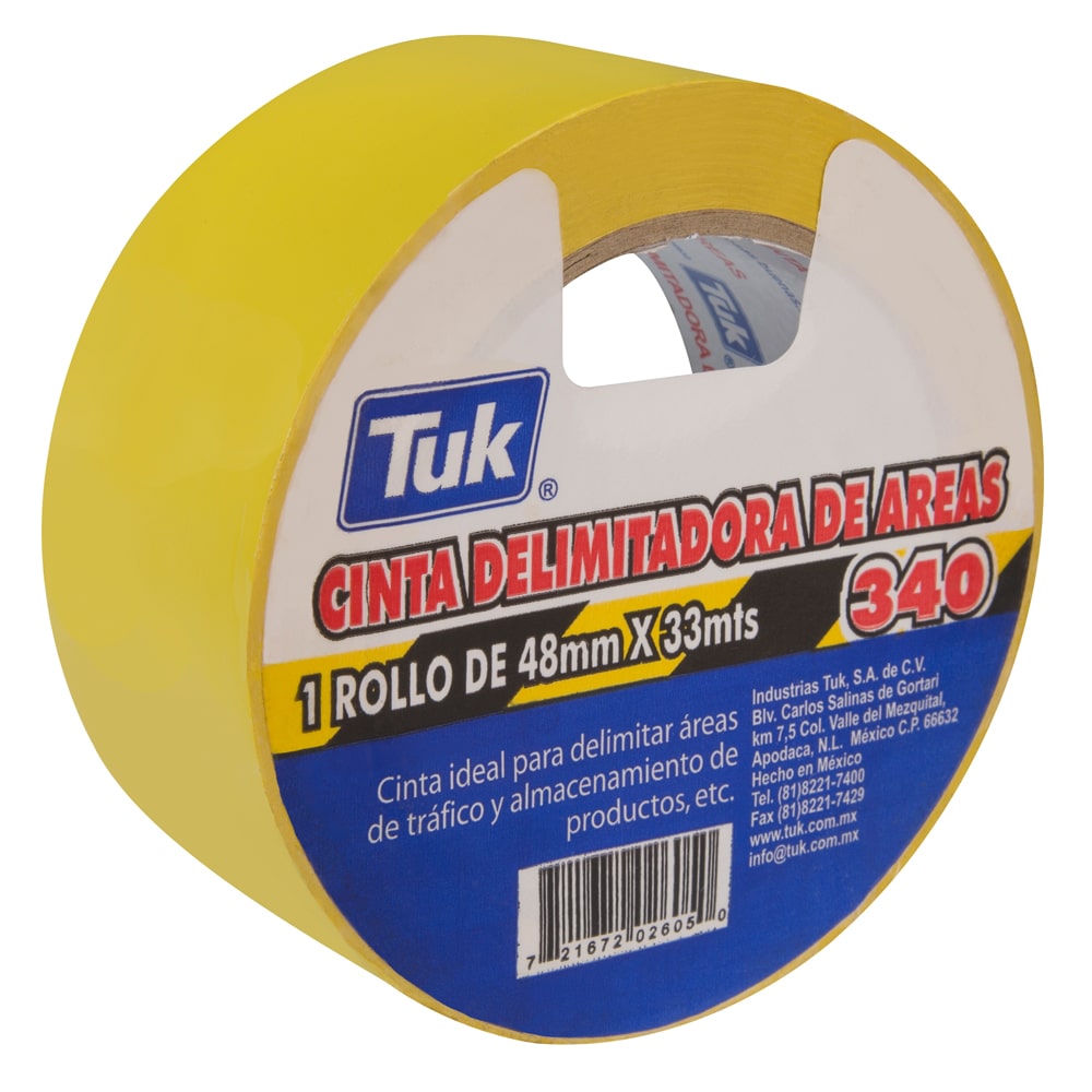 Cinta para marcaje de Área. TUK 340 48mmx33mts