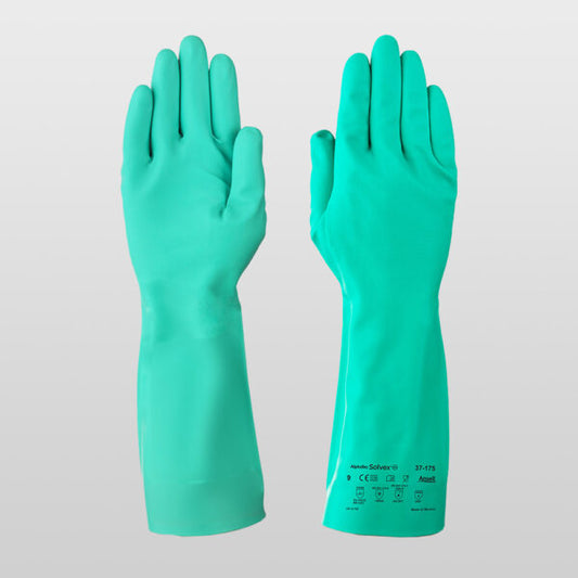 Guante de Nitrilo AlphaTec Solvex 37-175. Ansell