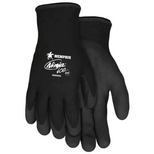 Guante MCR Safety Ninja N9690 de nylon con forro acrílico