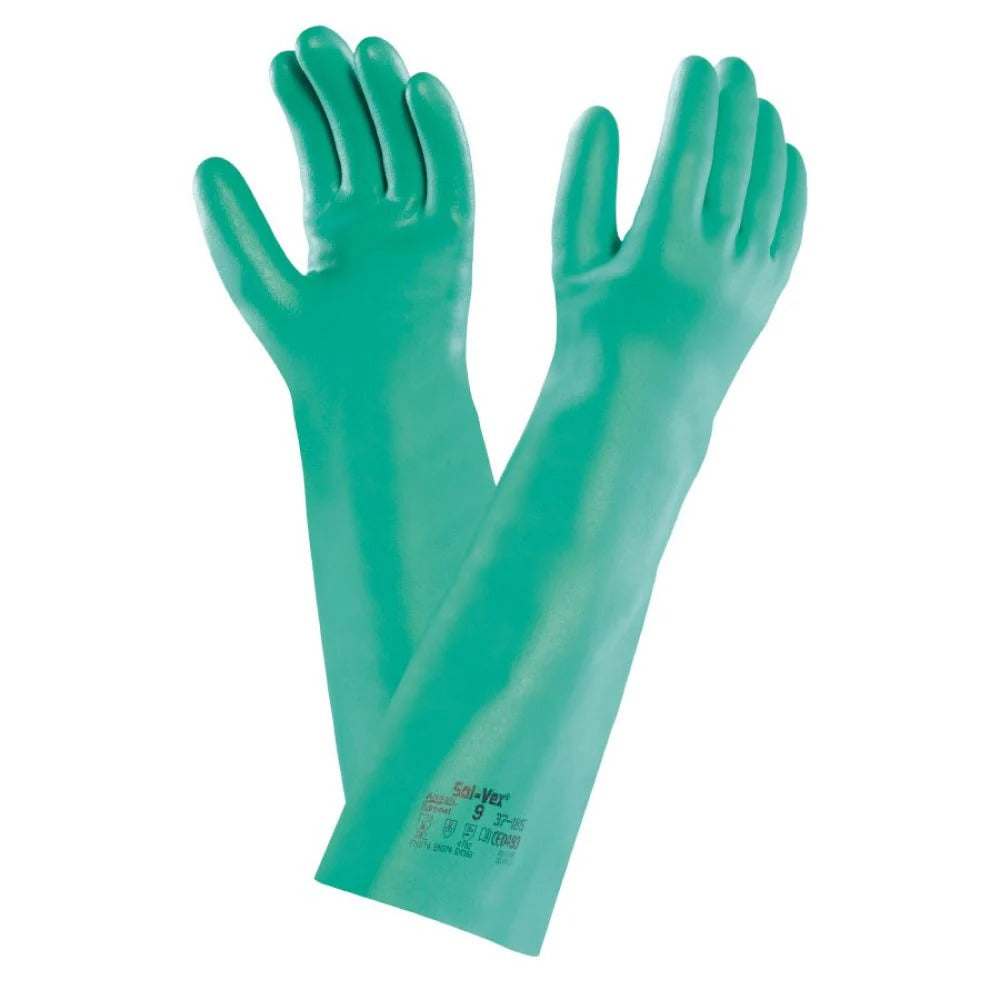 Guante de Nitrilo AlphaTec Solvex 37-185. Ansell