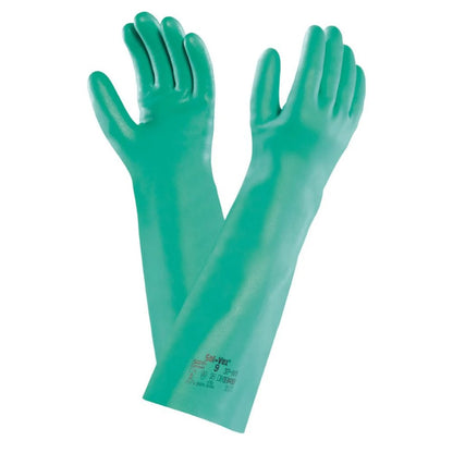 Guante de Nitrilo AlphaTec Solvex 37-185. Ansell