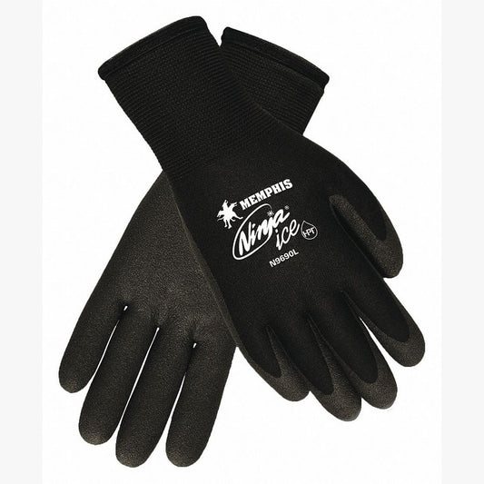 Guante MCR Safety Ninja N9690 de nylon con forro acrílico