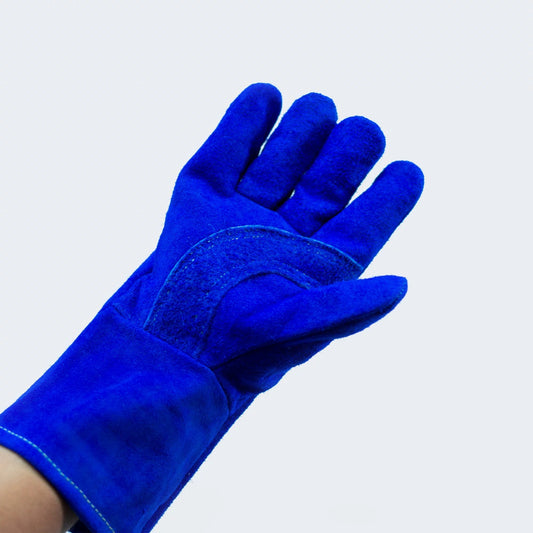 Guante Soldador de piel. Con Hilo Kevlar