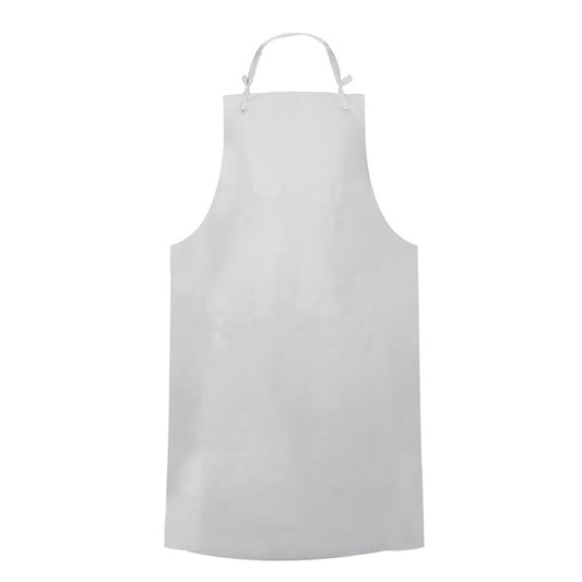 Mandil de PVC Blanco.