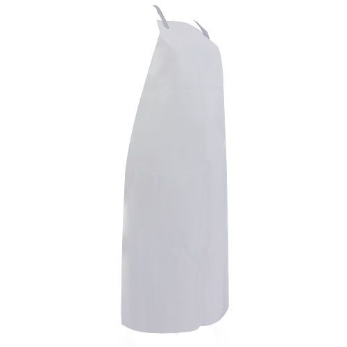 Mandil de PVC Blanco.