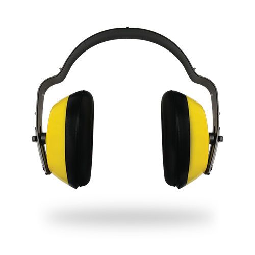 Orejera amarilla de protección. Diadema dieléctrica SQ1001