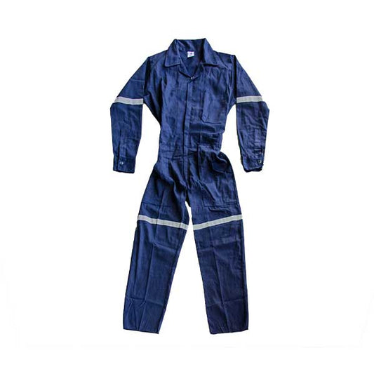 Overol 100% Algodón con Reflejante